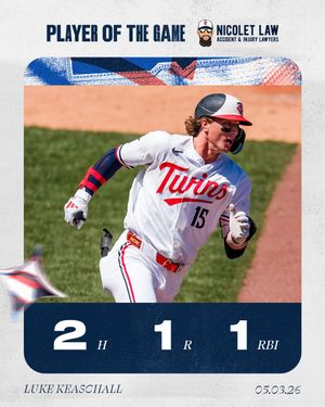 Image post by @Twins on Twitter