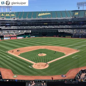 Image post by @athletics on Instagram