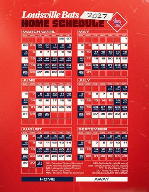Image post by @louisvillebats on Facebook