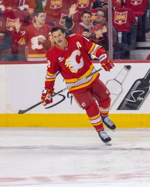 Image post by @NHLFlames on Twitter/X