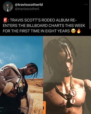 Image post by @travisscottwrld on Instagram