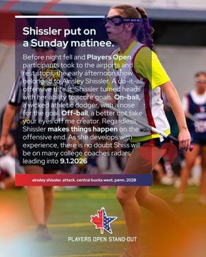Image post by @openserieslacrosse on Instagram