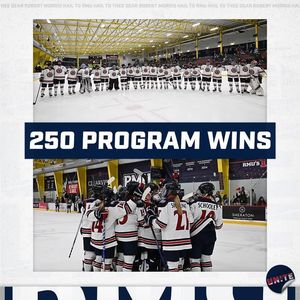 Image post by @RMUAthletics on Facebook