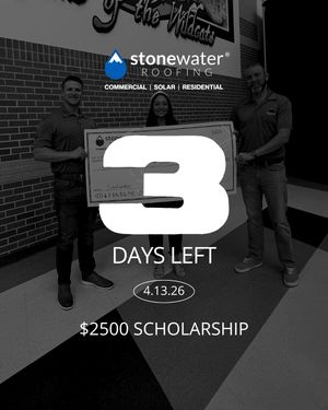 Image post by @stonewaterroofing on Instagram