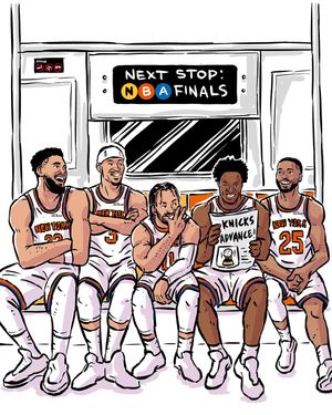 Image post by @nyknicks on Instagram