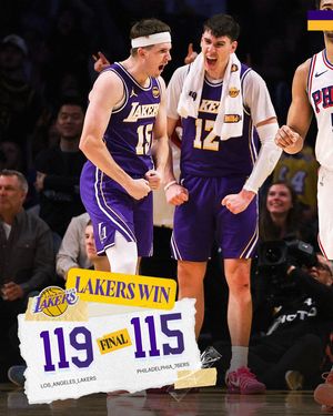 Image post by @lakers on Instagram