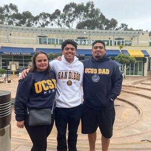 Image post by @UCSDAdmissions on Twitter