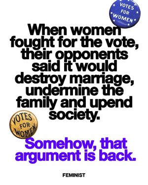 Image post by @feminist on Instagram