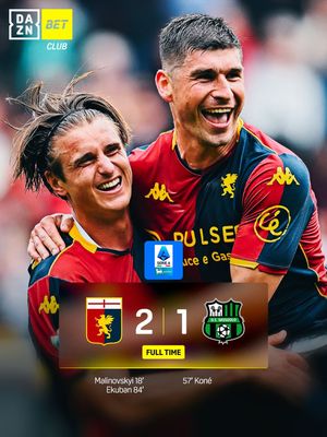 Image post by @dazn_it on Instagram