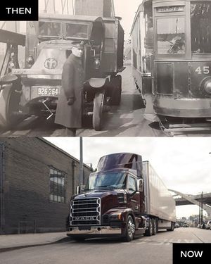 Image post by @macktrucks on Instagram