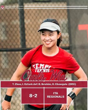 Image post by @templewtennis on Instagram