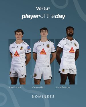 Image post by @officialexeterchiefs on Instagram