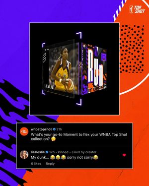 Image post by @wnbatopshot on Instagram