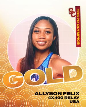 Image post by @USC_Track_Field on Twitter