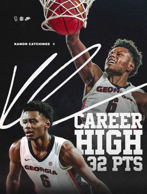 Image post by @ugabasketball on Instagram
