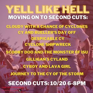 Image post by @ISUHomecoming on Twitter