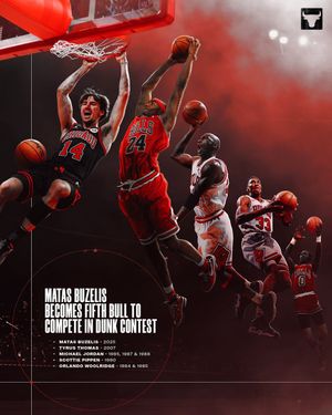 Image post by @chicagobulls on Twitter