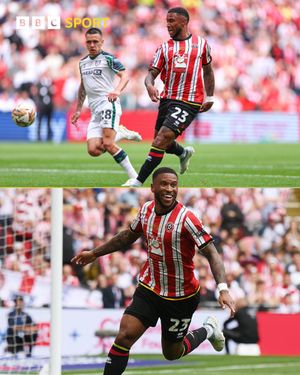 Image post by @BBCSport on Twitter