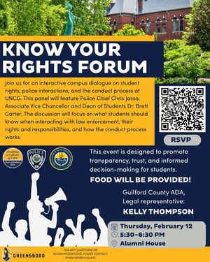 Image post by @uncg.sga on Instagram