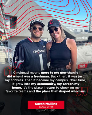 Image post by @uofcincy on Instagram