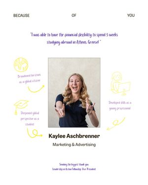 Image post by @gcuhonors on Instagram