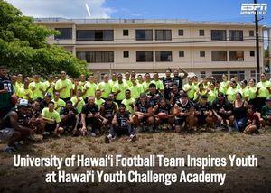 Image post by @espnhonolulu on Instagram