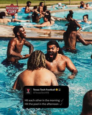 Image post by @texastech_fb on Instagram