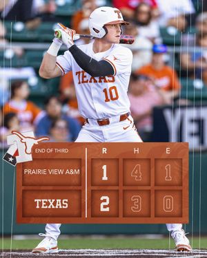Image post by @TexasBaseball on Twitter