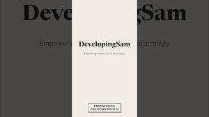 Video post by @developingsam1597 on YouTube