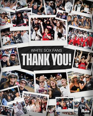 Image post by @whitesox on Instagram
