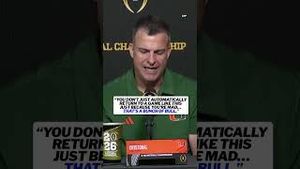 Video post by @cbssportscfb on YouTube