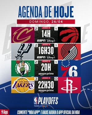 Image post by @nbabrasil on Instagram