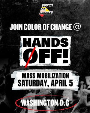 Image post by @colorofchange on Instagram