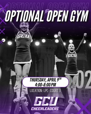 Image post by @gcucheerleaders on Instagram