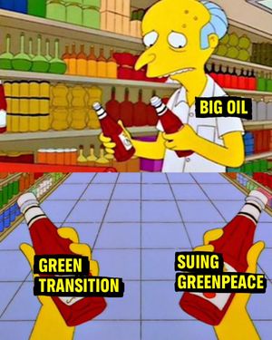 Image post by @Greenpeace on Twitter