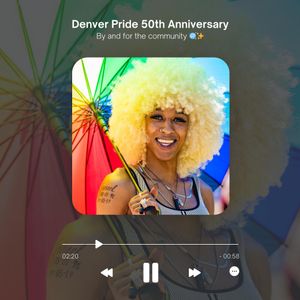 Image post by @denverpride on Instagram