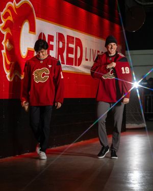 Image post by @nhlflames on Instagram