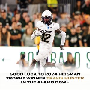 Image post by @HeismanTrophy on Twitter