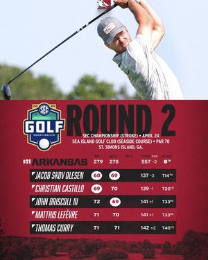 Image post by @razorbackmgolf on Instagram