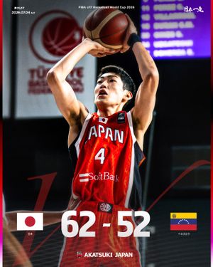 Image post by @japan_basketball on Instagram