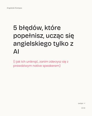 Image post by @angielski.kompas on Instagram