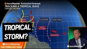 Video post by @accuweather on YouTube