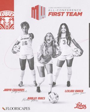 Image post by @UNMLoboWSoccer on Twitter