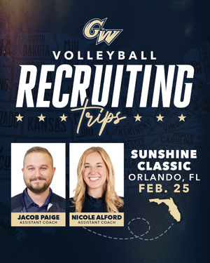 Image post by @gw_volleyball on Instagram