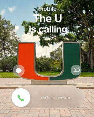 Image post by @univmiami on Instagram