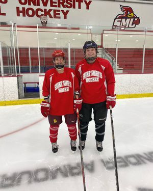 Image post by @SMUWHockey on Twitter