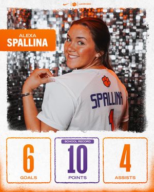 Image post by @clemsonwlax on Instagram