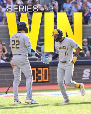 Image post by @brewers on Instagram