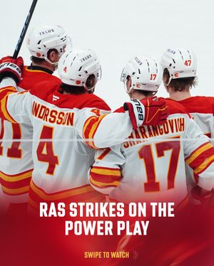 Image post by @nhlflames on Instagram