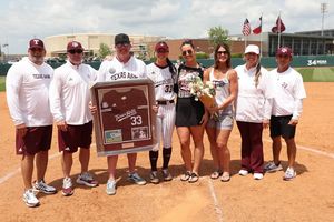 Image post by @aggiesoftball on Instagram